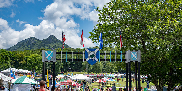 GMHG Main Entrance Grandfather Mountain Background
