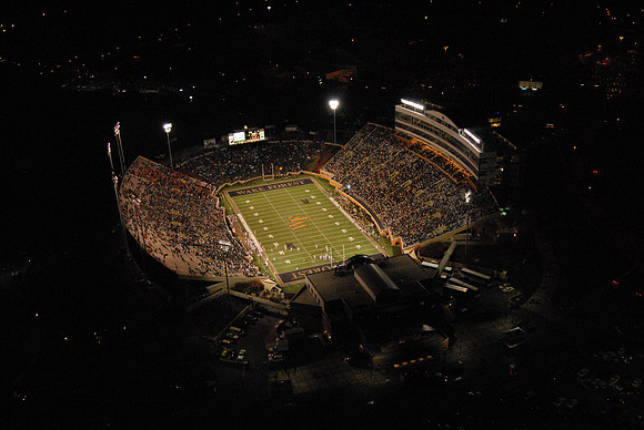Groves Stadium - Night