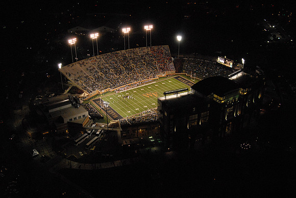 Groves Stadium - Night