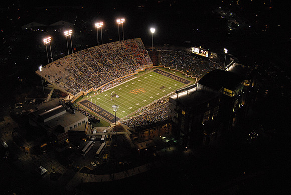 Groves Stadium - Night