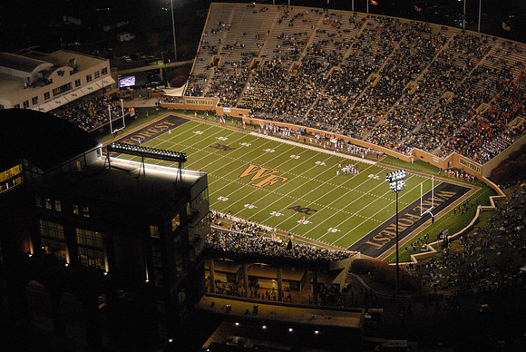 Groves Stadium - Night