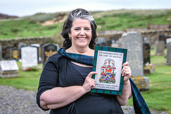 Heather Mackay President Clan Mackay Canada