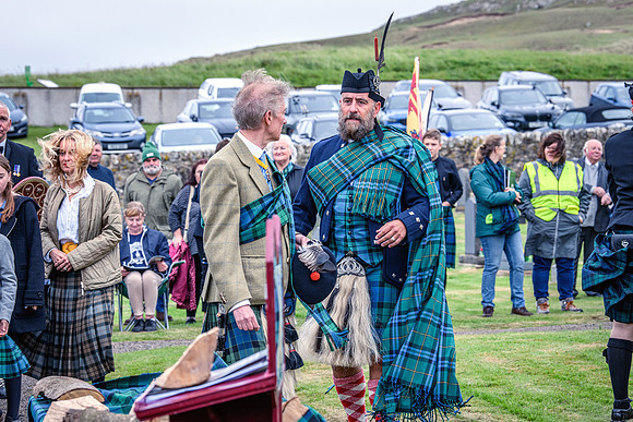 Lord Reay and Chris Mackie