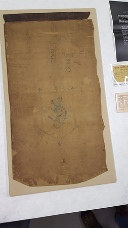 White Banner of Mackay at Nat. Museum of Scotland